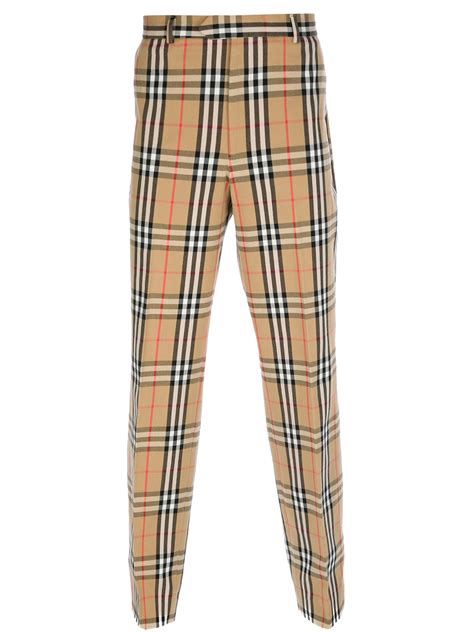 shorts carreaux burberry|burberry trousers for men.